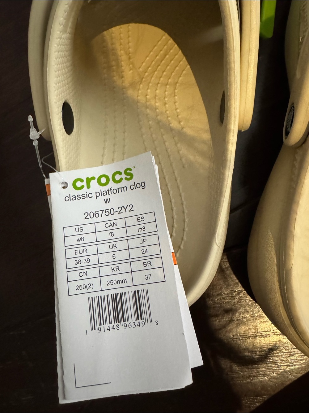 CROCS Brand New Crocs Platform Clogs + Free Decorative Jibbitz - Picture 5 of 9